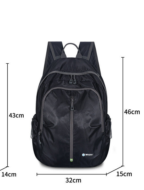 Lightweight Packable Foldable Backpack, Hiking backpack,Travel Backpack Black 3