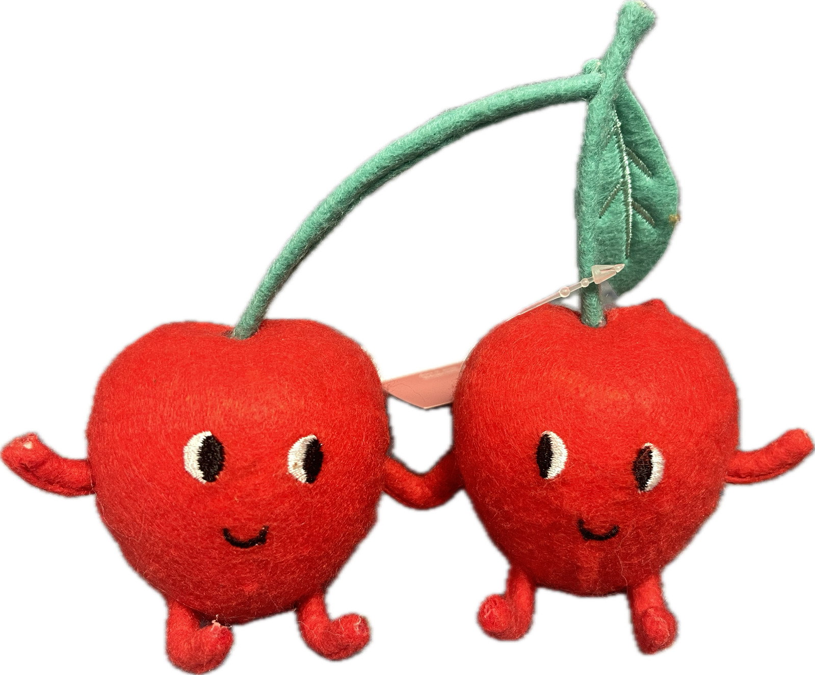 Target Spritz Valentine’s Day Red Cherries Felt Fabric Duo Decor NEW WITH TAG! gallery