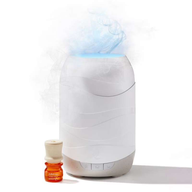 200ml Waves Ultrasonic Diffuser: Lifelines Aromatherapy with Mesmerizing gallery