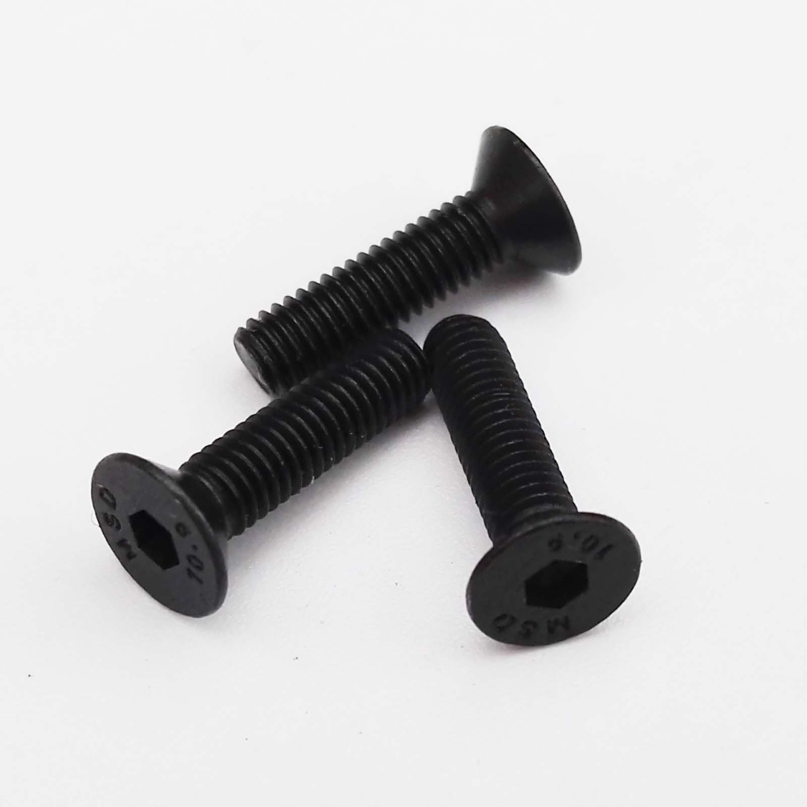 50pcs Metric Thread M2 M3 Hex Socket Allen Countersunk Head Screws Bolts Nuts gallery