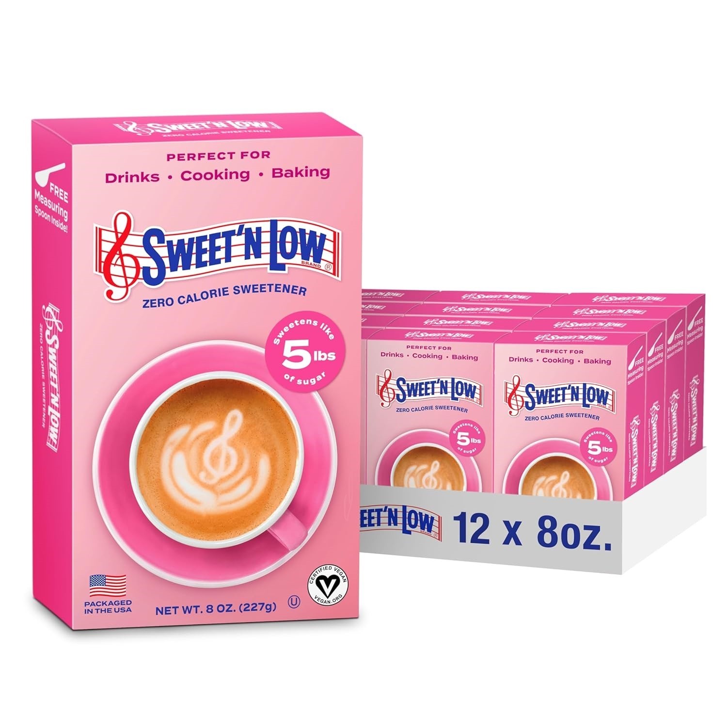 Sweet'N Low Zero Calorie Bulk Sweetener 8 oz. Box 12 Pack Granulated Sugar Su... gallery
