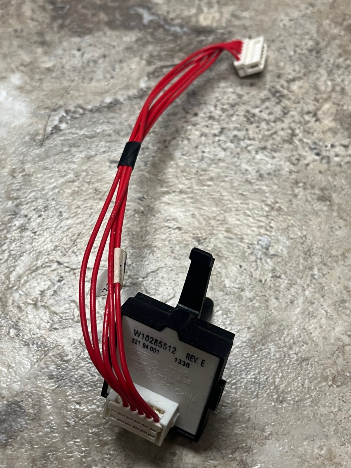 MAYTAG - Whirlpool Washer Switch W10285512 - with harness gallery