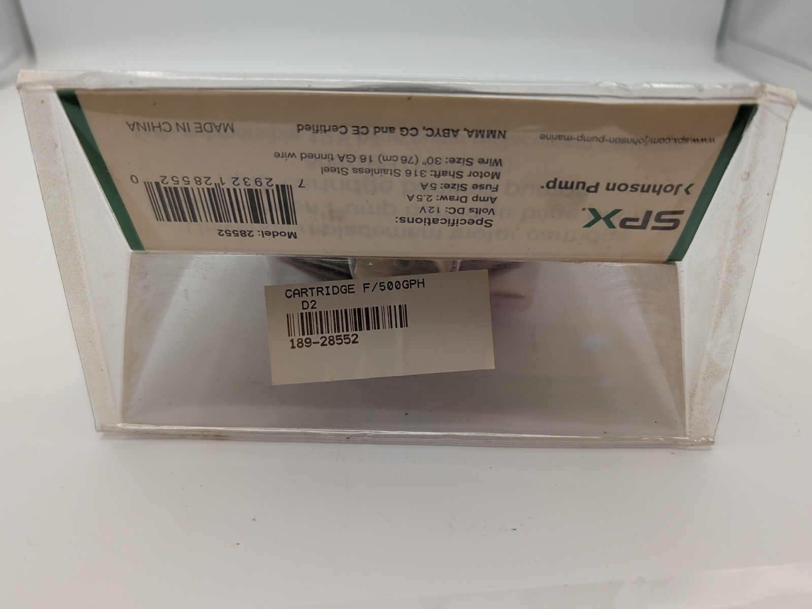 NEW Genuine Johnson Pump SPX 500 GPH Replacement Motor Cartridge gallery
