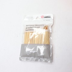 (300-Pk) Culinary Elements Appetizer Bamboo Skewers 4″ 16838