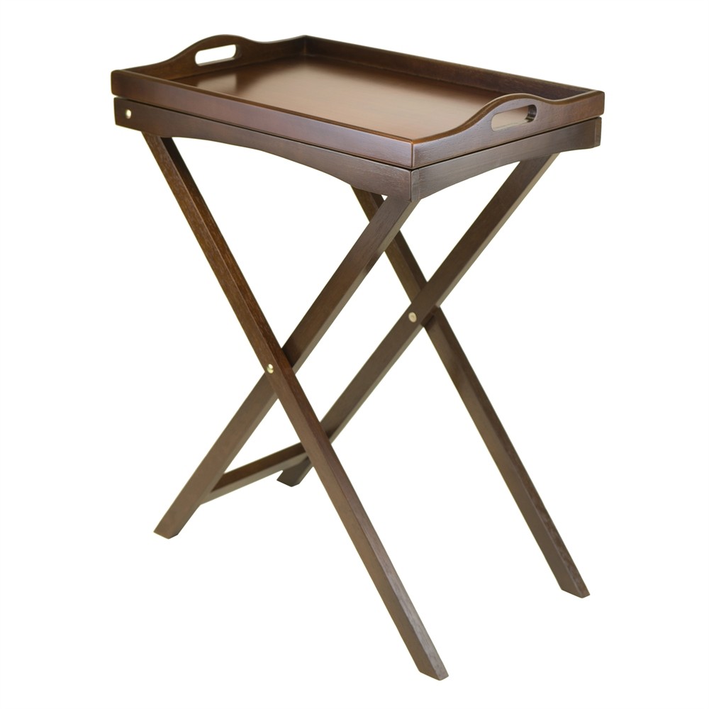 Devon Butler Table with Serving Tray gallery