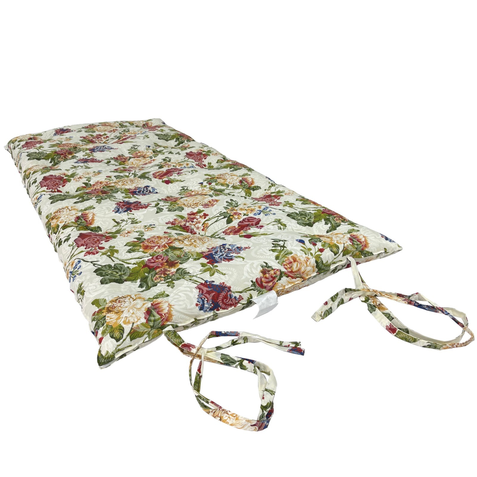 Full Floor Rolling Futon Mattress, Cotton Shikifuton Mat 3 x54 x 80 Big Rose gallery
