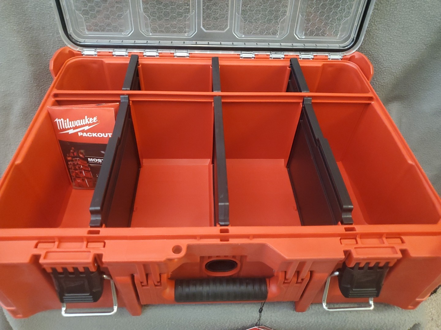 Milwaukee PACKOUT™ 48-22-8432 Deep Organizer 50lb (8) Quick Adjust Compartments gallery