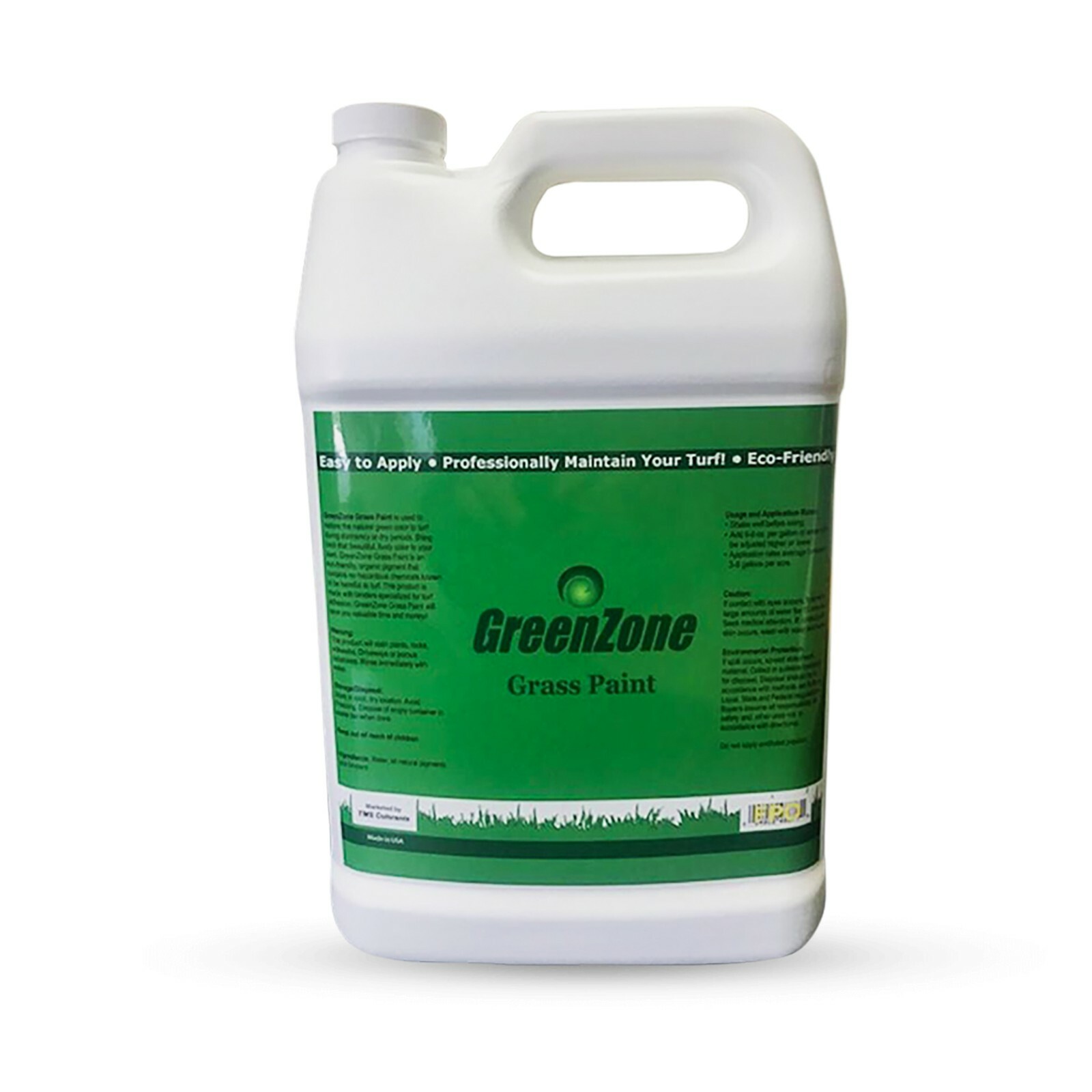 GREEN GRASS DYE LAWN PAINT. ONE GALLON FREE SHIPPING gallery
