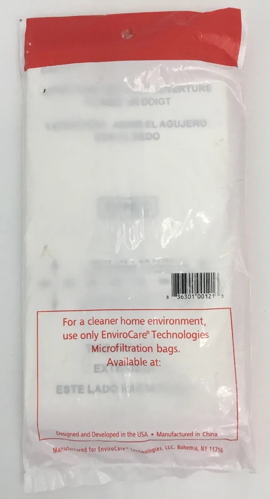 DIRT DEVIL Type C 3 Upright Vacuum Bags Sealed Enviro Care Filter Media gallery