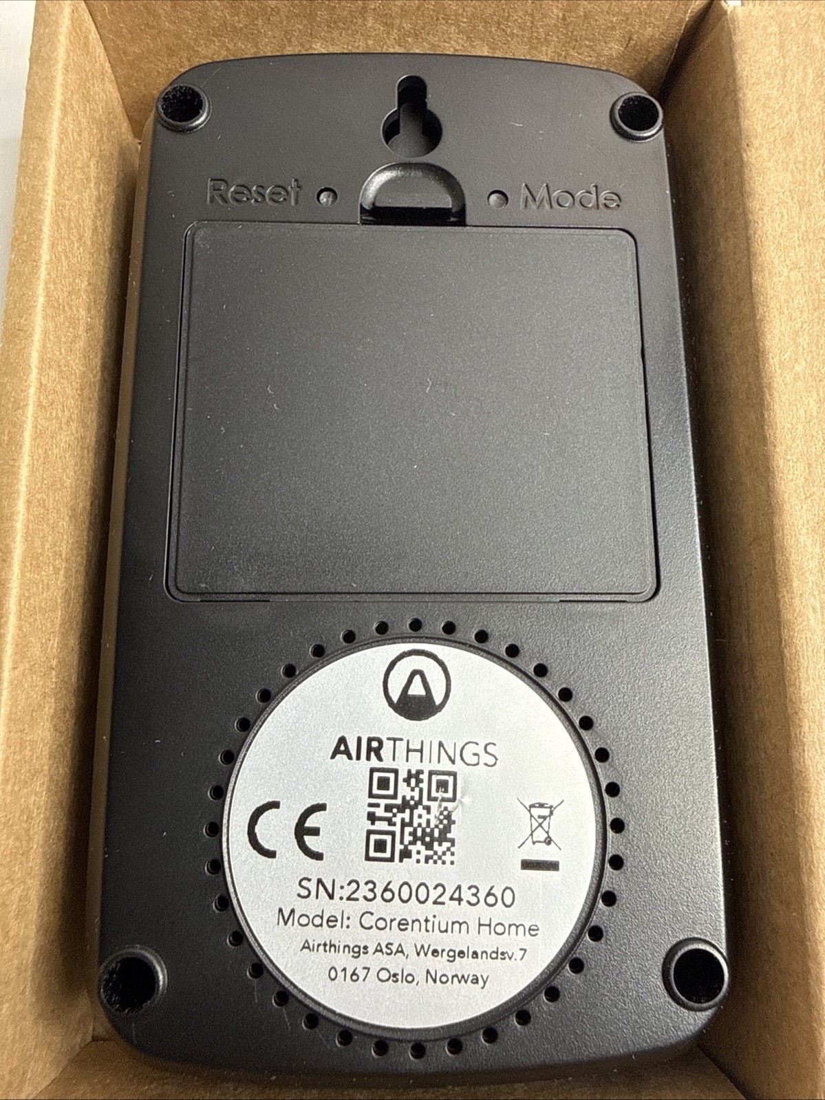 Airthings Corentium Home Radon Detector - Replacement gallery