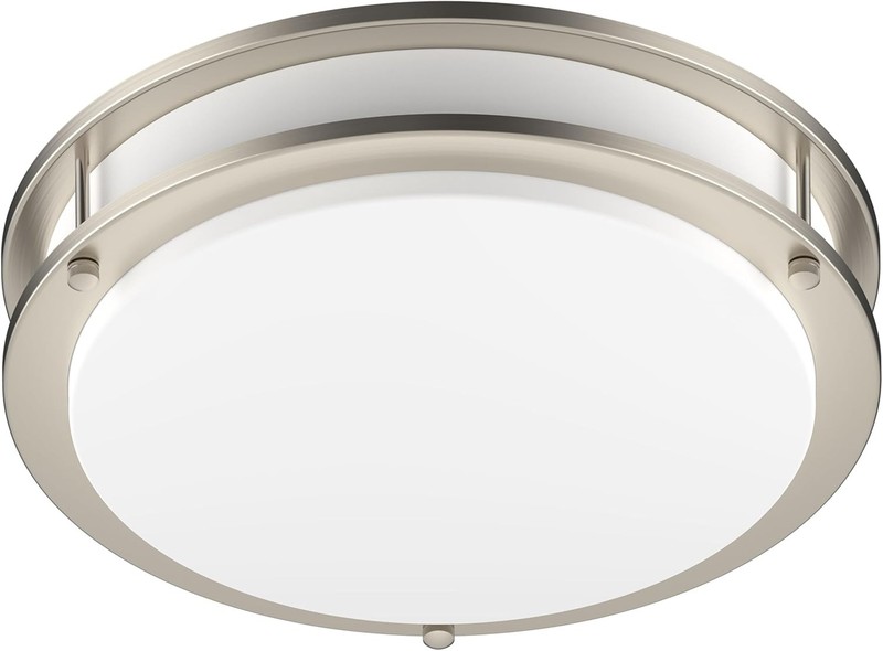 DYMOND 14" LED Flush Mount Ceiling Light Dimmable 5 Color Temp #R018 gallery