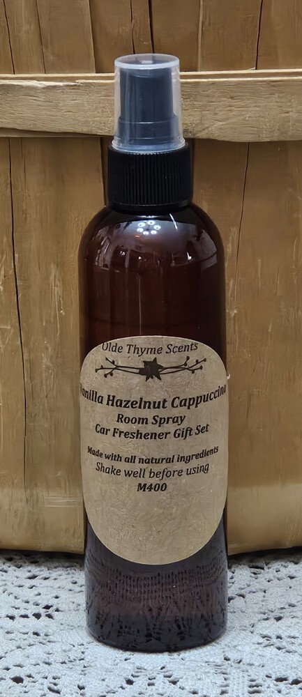 4oz Room Spray *Vanilla Hazelnut Cappuccino* Strong Scent Throw - Farmhouse gallery