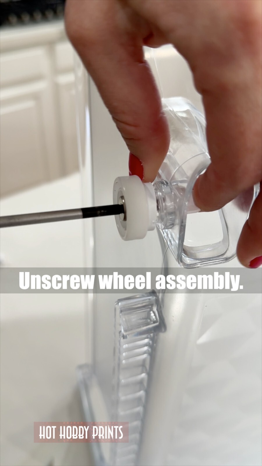 For LG Kenmore Crisper Drawer Wheel Mount MCR620965 PETG 2-Pack US Seller gallery