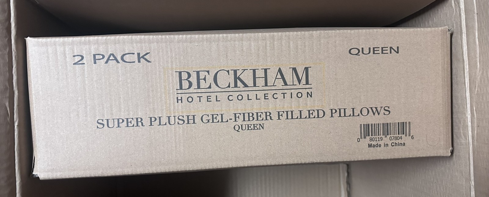 Beckham Super Plush Gel-Fiber Filled Pillows - Queen gallery