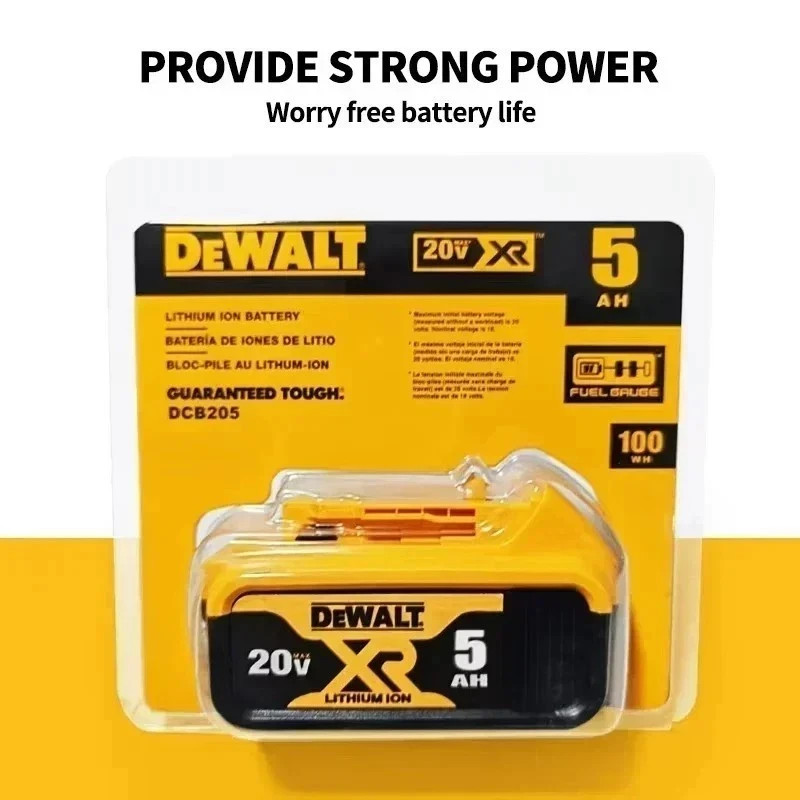 Dewalt DCB205 20 V Compact Power Tool Battery - Pack of 2 gallery