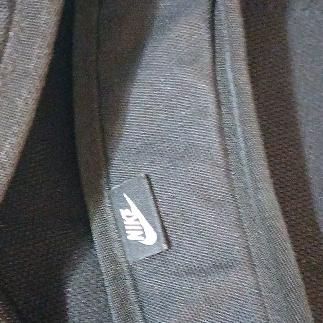 Nike 72 Black Hiking Backpack Zip Closure Padded Straps External Pockets 5