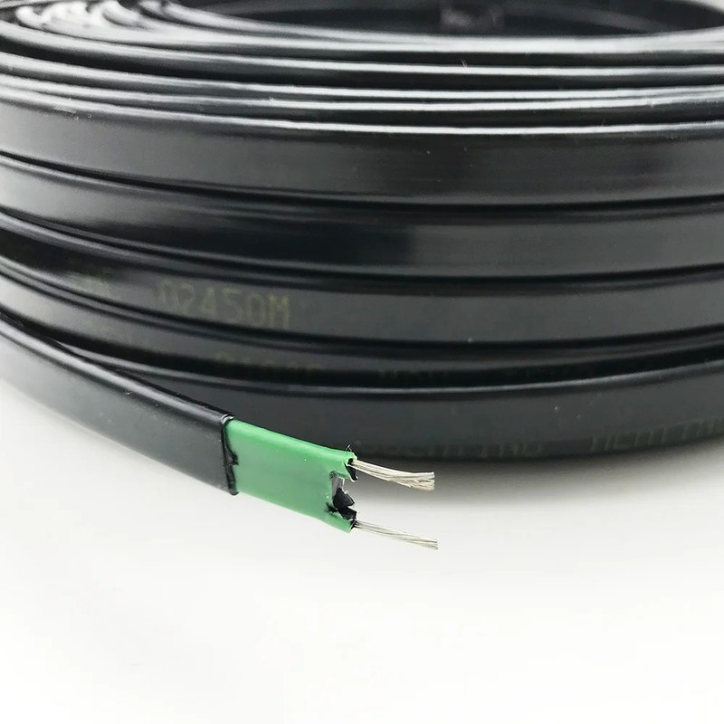 Heating Cable Self Regulating 12V 24V 1-100m Water Pipe Anti Frost Heater Wire gallery
