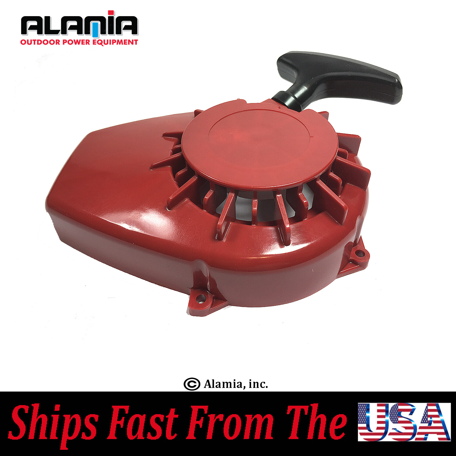 Original Mantis Tiller Recoil Starter Fits 2 Cycle Mantis Models.# A051000950 gallery