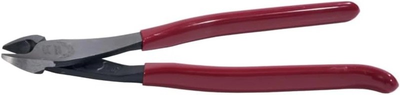 Professional 9-Inch High-Leverage Diagonal Cutters with Angled Head Design gallery
