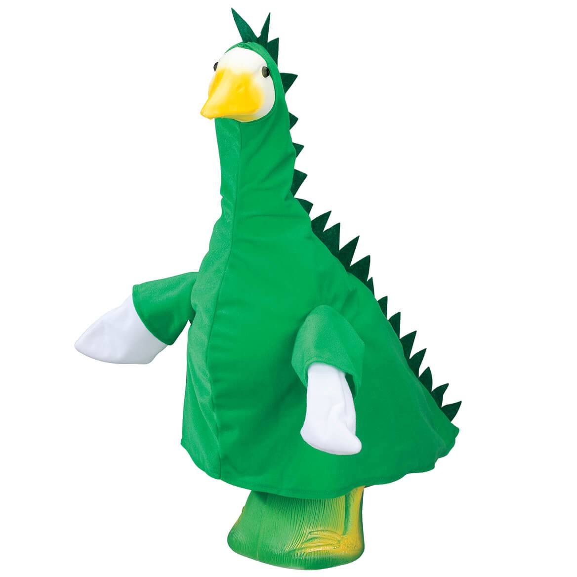 Gaggleville Dinosaur Goose Outfit, Fits Large 23" H Statue, by Fox Valley Trader gallery