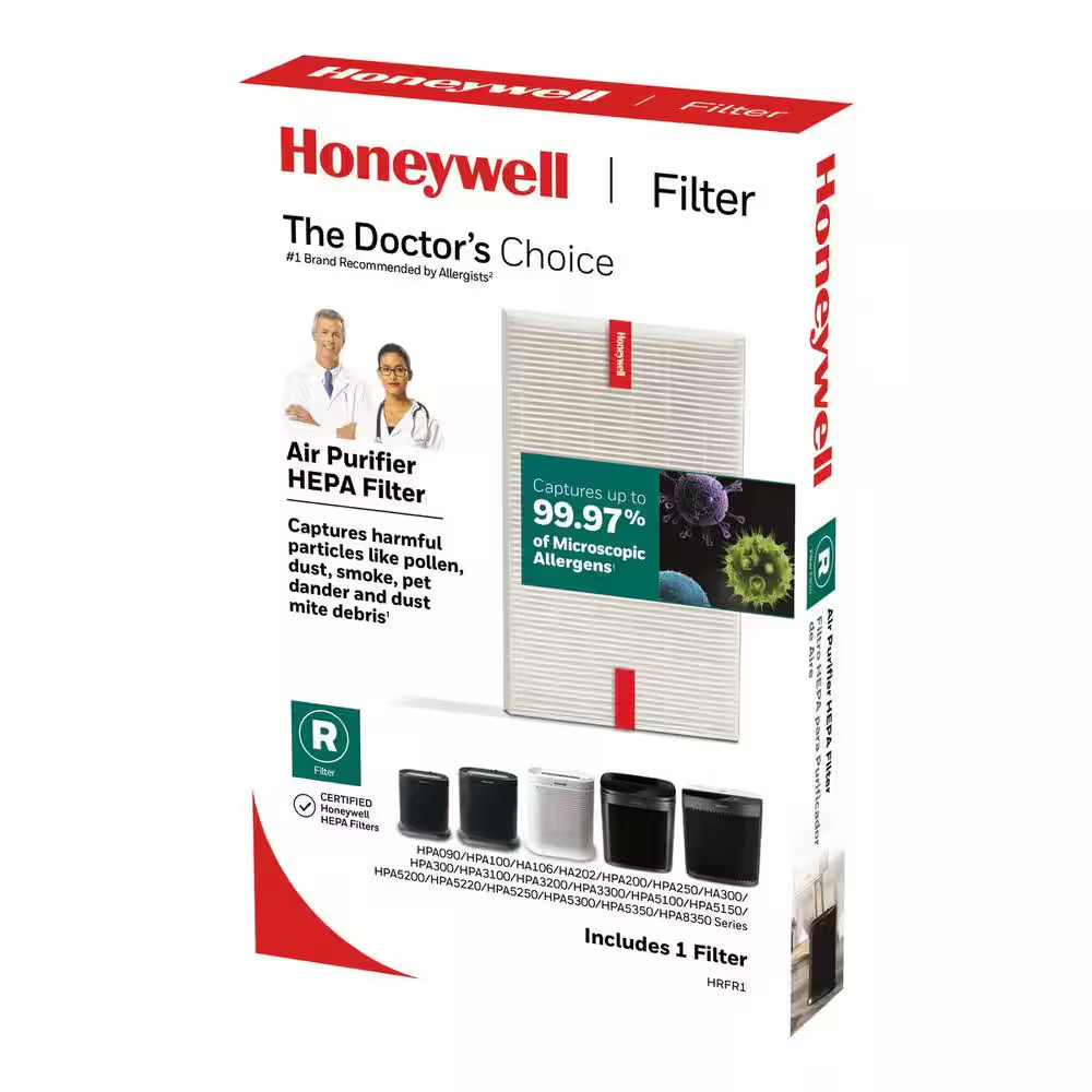 True HEPA Replacement Filter R - Air Purification for Allergen, Dust, Mold Spore gallery