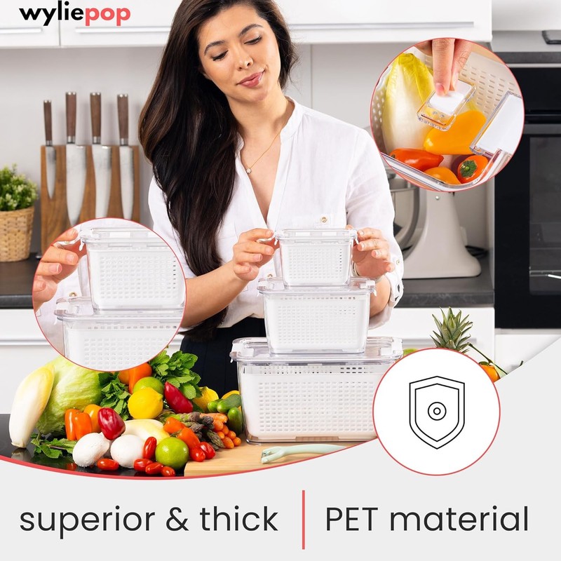 High-end fruit storage box (with vegetable peeler) gallery
