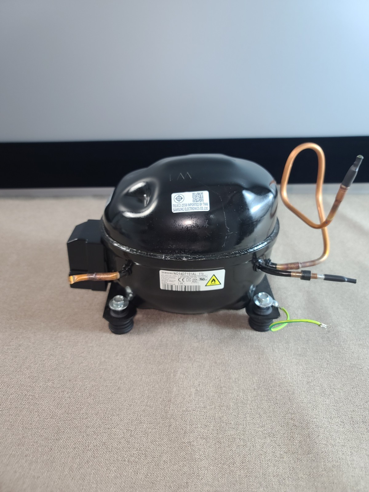 Samsung Refrigerator Compressor R-600A NO14D7151ALTT9, FROM 2025 YEAR MODEL gallery