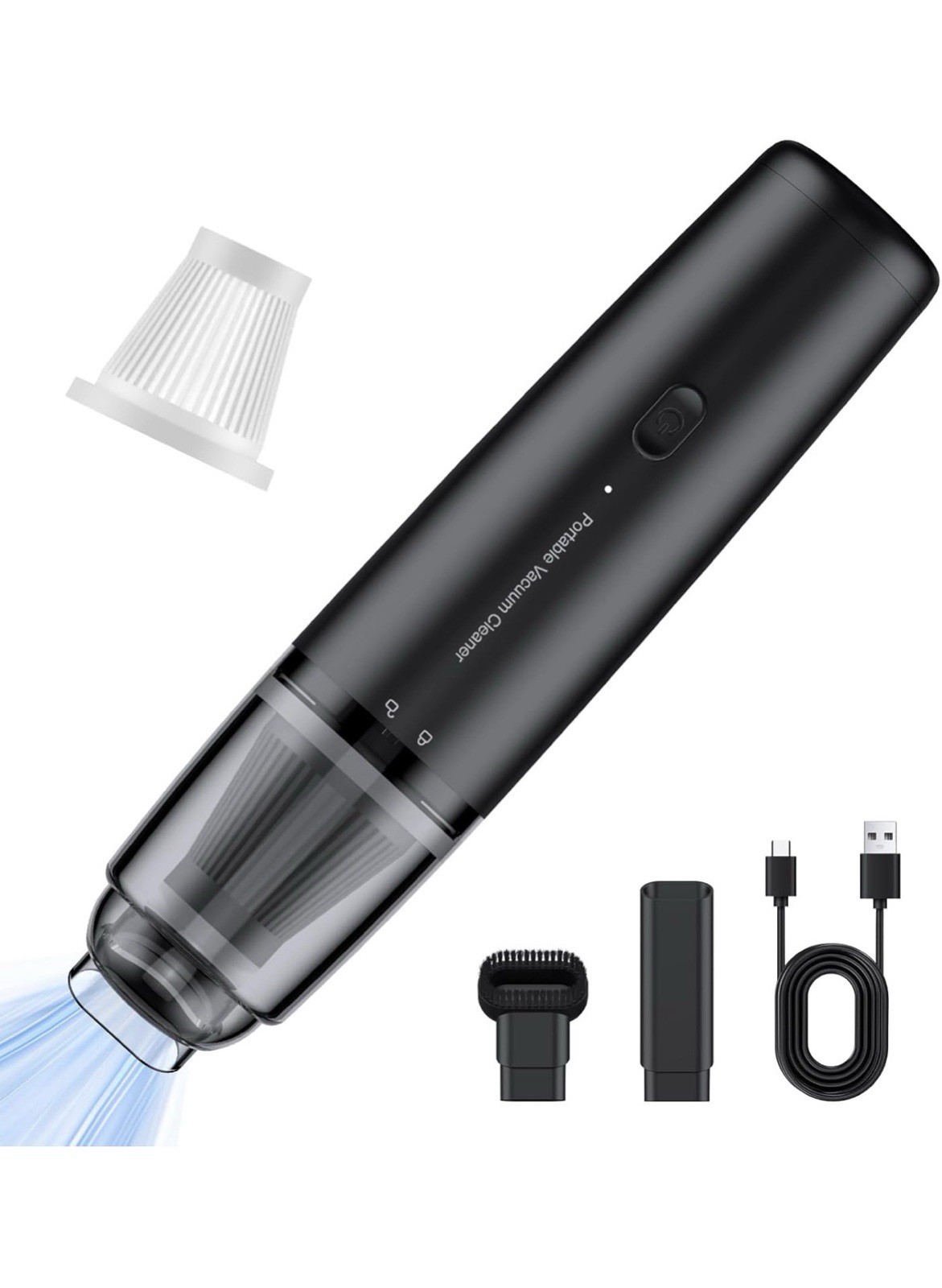 Car Handheld Vacuum Cordless 11000 PA Suction Power, Portable Mini Vacuum Cleane gallery