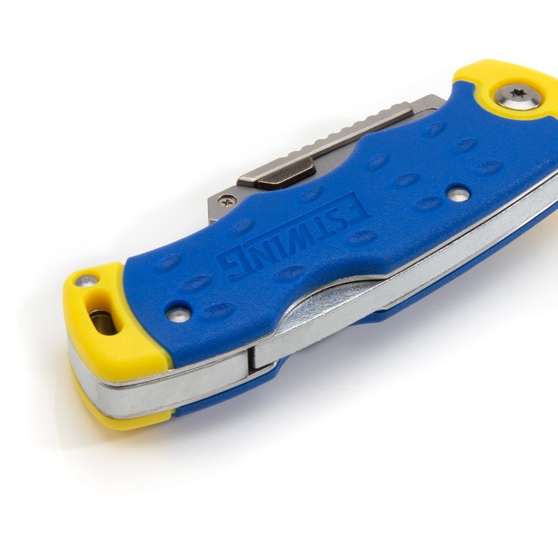 Estwing Folding Lock Back Utility Knife with Disposable Razor Blade EUK01 42441 gallery