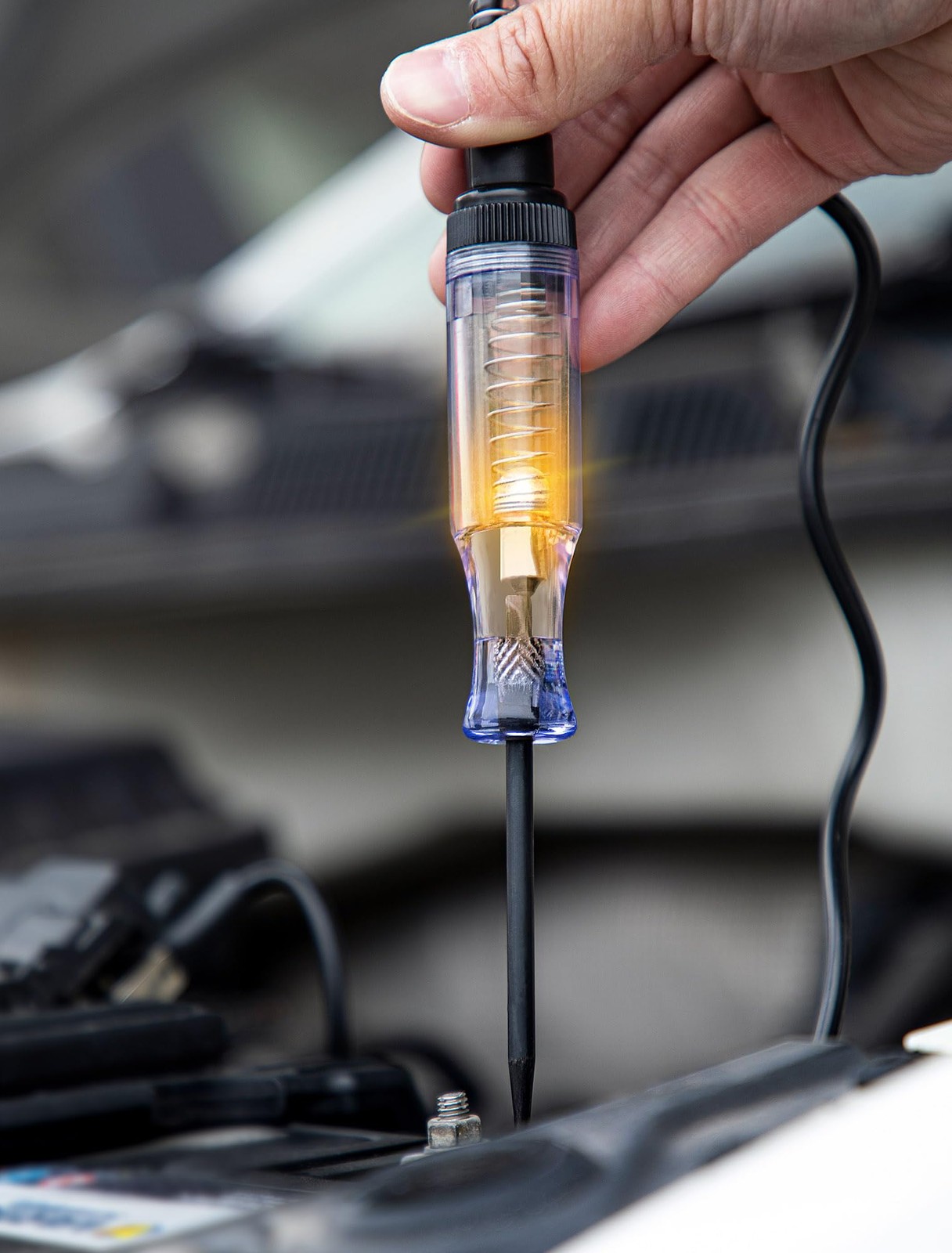 Test Light Automotive, Circuit Tester 6V-12V-24V DC Car Electrical Test Pen with gallery