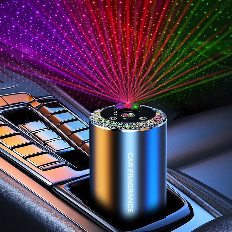 Car Diffuser Air Freshener Smart Car Fragrance Air Freshener with 50ml oil gallery