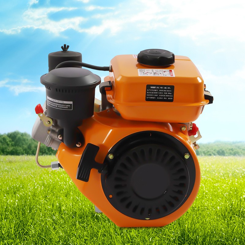 196cc Diesel-Powered Engine SingleCylinder Air Cool For Small Agricultural Motor gallery