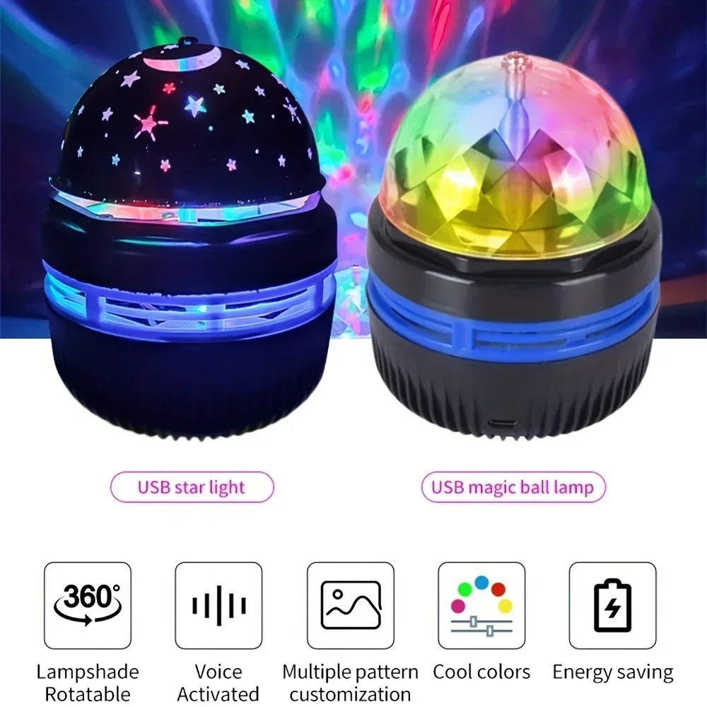 LED Galaxy Projector Light Star Night Lamp Remote Control Bedroom Decor Gift gallery