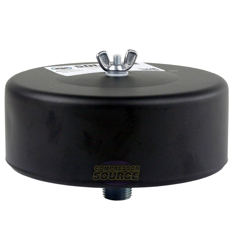 1/2" Inch Air Compressor Intake Filter Silencer Metal Housing Canister New U.S.A gallery