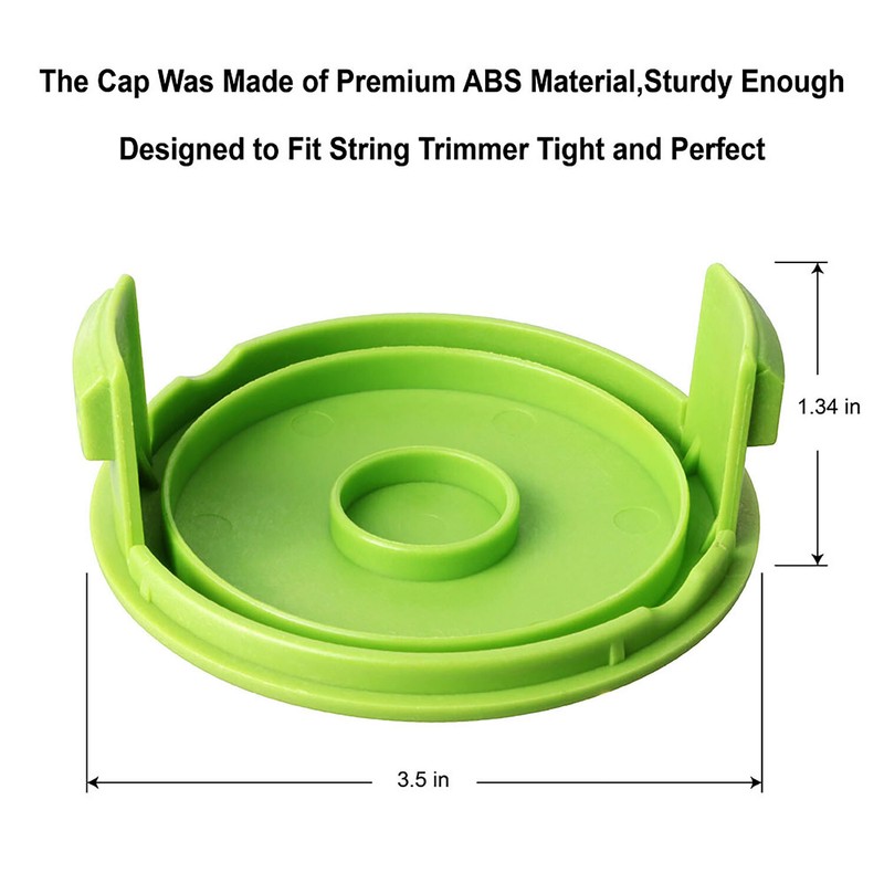 For Greenworks Trimmer Spool Replacement 27ft 0.065 inch (6Pack+2 Cap) gallery