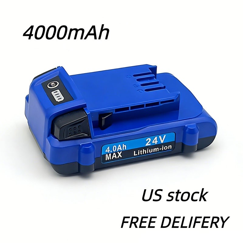 4.0ah For Kobalt 24V Battery Pack KB624-03 KB524-03 KB424-03 KRS 1824B-03 US gallery