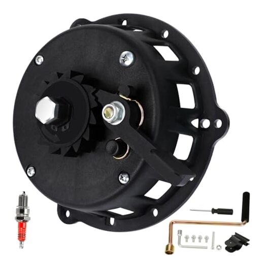 Wind Up Recoil Starter Assembly for Predator 212 224cc - Easy Hand Crank Start gallery