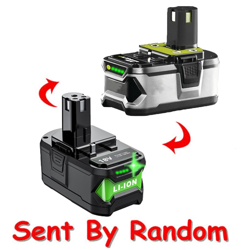 2PACK For RYOBI 18V Battery One Plus High Capacity P108 6000mAh Lithium Battery gallery