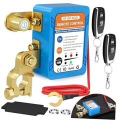 Kill Switch for Car, Remote Battery Disconnect Switch 12V, Car Anti Theft Kill