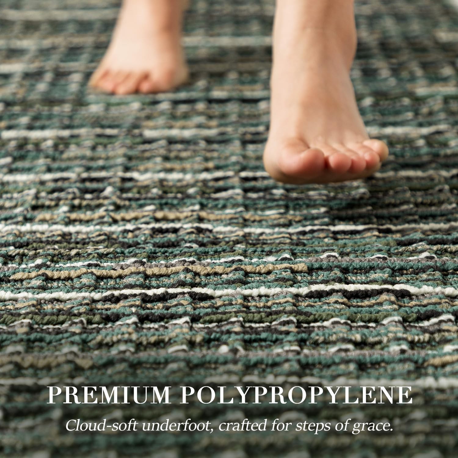 Washable Kitchen Rug Non Slip Floor Mat Thick Stain Resistant Vintage Runner gallery
