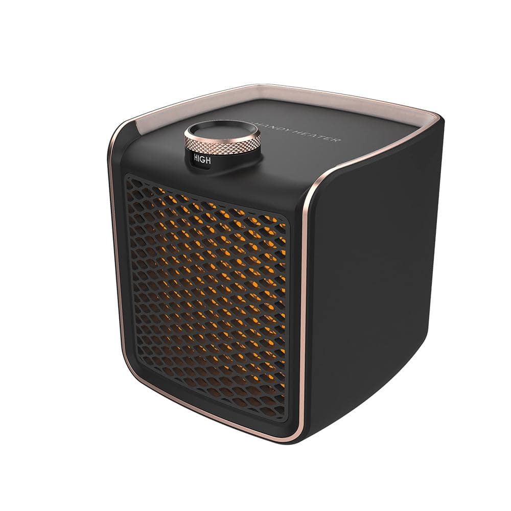 Handy Heater Instant Heat Pro Copper Infused Whole Room Heater 1500W Black gallery