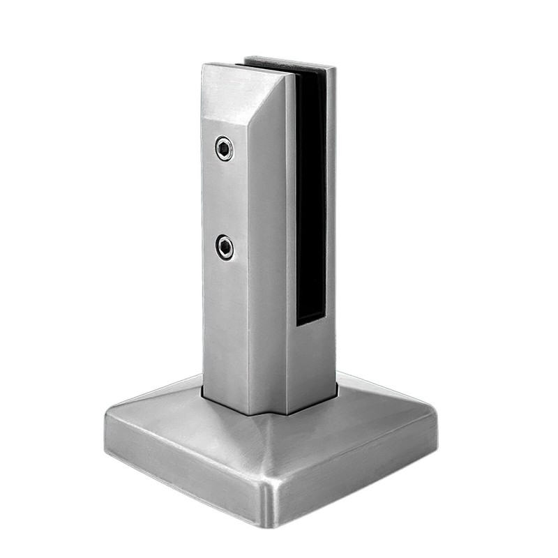 CSDMS160A- Glass Railing Adjustable Square Heavy Duty Spigot, 2"X 2"x 6 1/4" gallery
