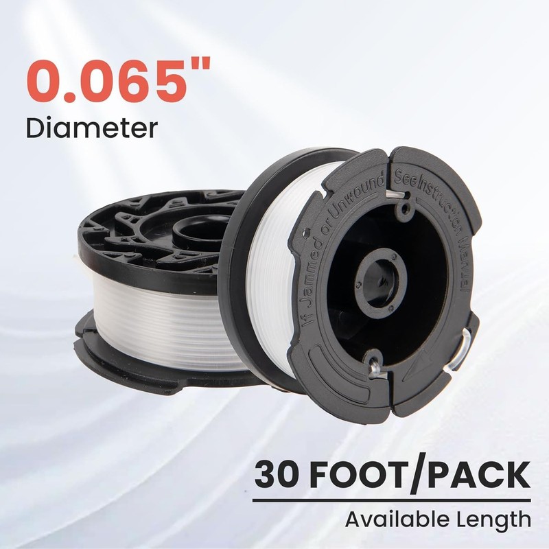 AF100 Replacement Spool for Black and Decker Weed Eater Spool, 0.065" 30ft Li... gallery