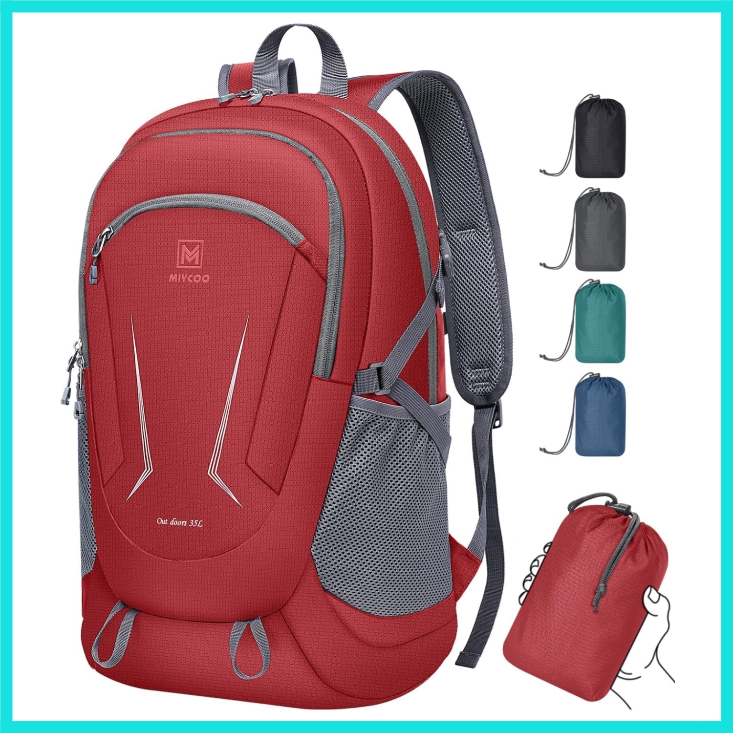 Backpack - Ultra Lightweight Packable Backpack for Travel Camping, Hiking Bac...