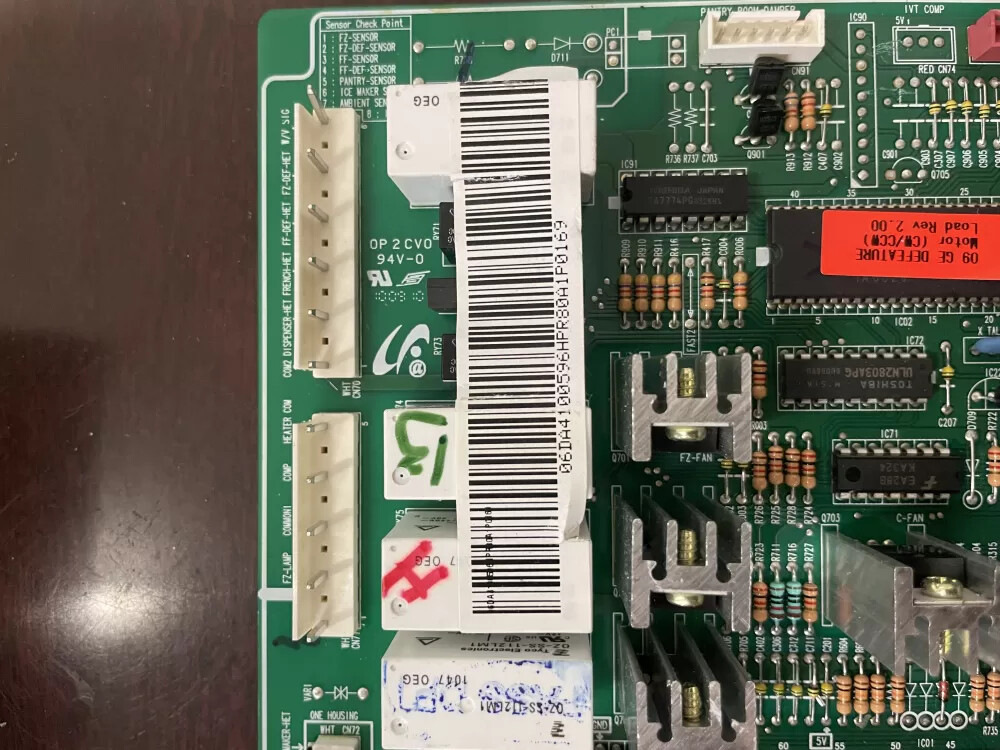 Samsung DA41 00596H Refrigerator Control Board AZ60189 | KM2033 gallery