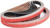 25PACK 3/8 X 13 Metal Grinding Ceramic 10 x 330 mm Sanding Belts, 40-120 Grit gallery