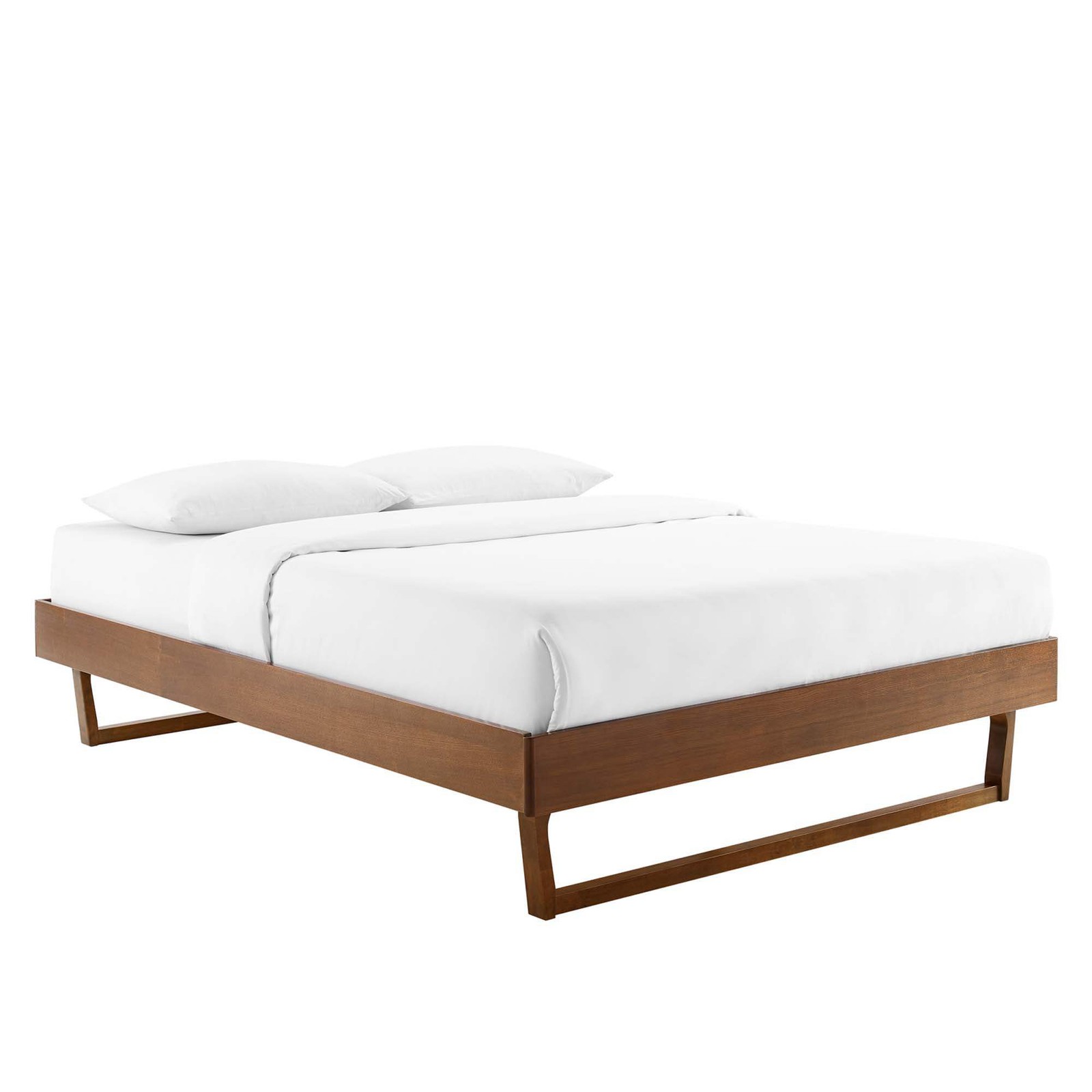 Billie Wood Platform Bed Frame gallery