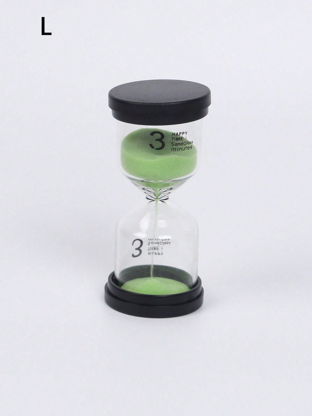 Large 3 Minutes Green Sandglass Timer For Games Classrooms Home Office gallery
