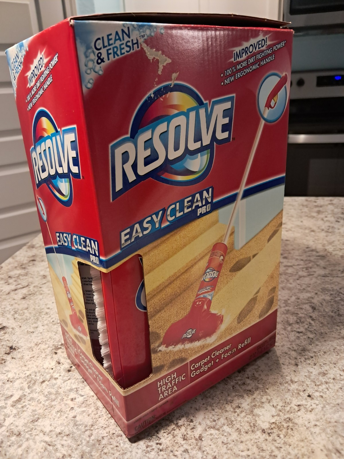 Resolve Easy Clean Pro Carpet Cleaner Gadget + Foam Refill gallery