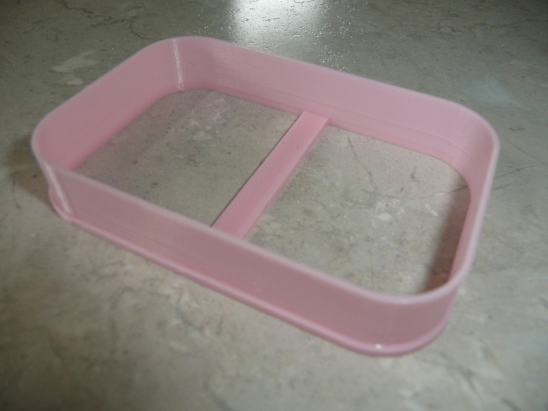 CURVED RECTANGLE FRAME SHAPE COOKIE CUTTER MADE IN USA PR5156 gallery